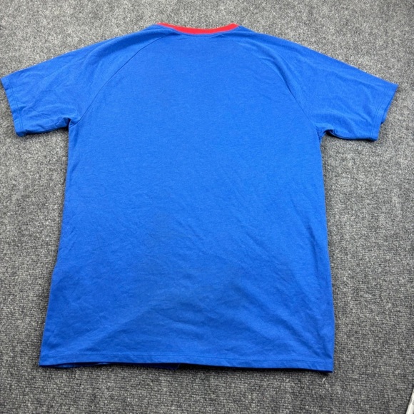 NIKE Men The Nike Tee Dri-Fit Athletic Cut Team USA Short Sleeve Blue/Red Large - Picture 2 of 6
